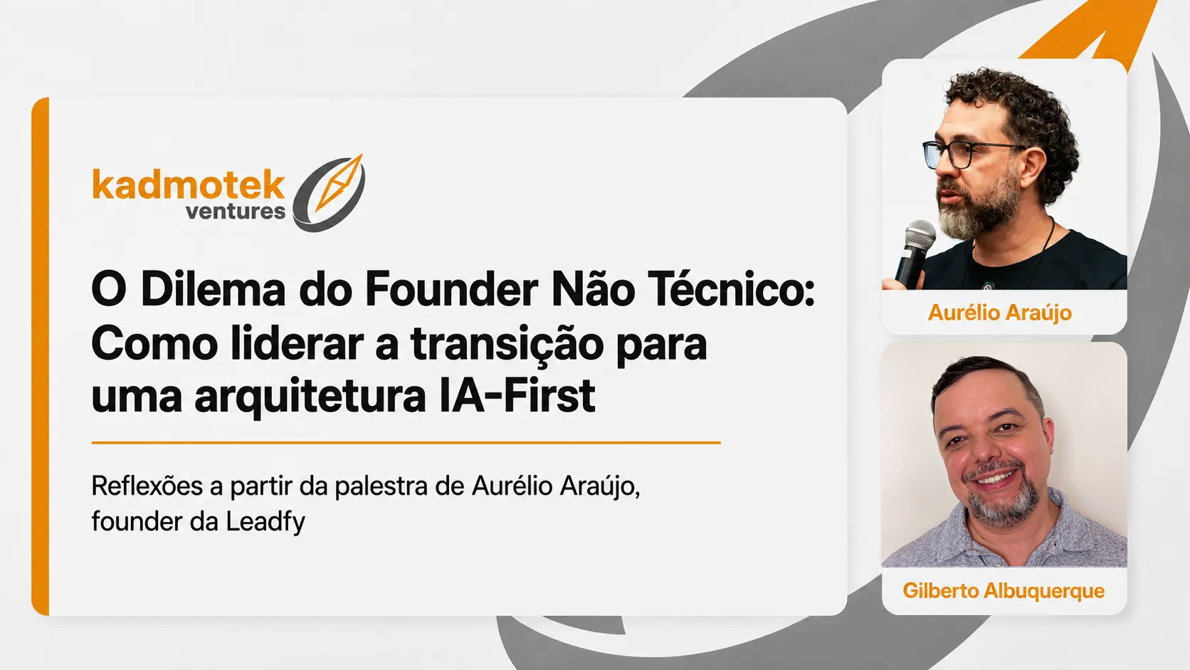 O Dilema do Founder Não Técnico: Como liderar a transição para uma arquitetura IA-First